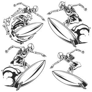 Surf or Die: Skeleton Edition