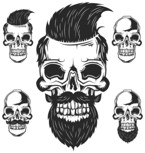 Gruesome Grooming: Skulls in Style
