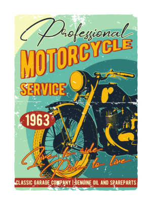 Ride or Rust: Moto Classic Art