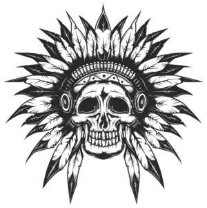 Warrior Skull Headdress