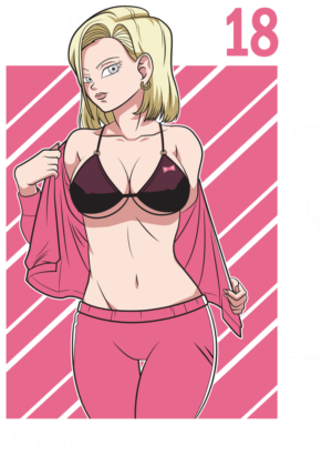 Seductive Android 18