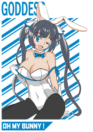 Cyberpunk Bunny Temptress