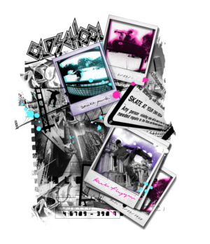 Nostalgia Overload: Retro Collage Montage