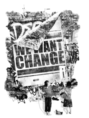 Revolt in Spray Paint