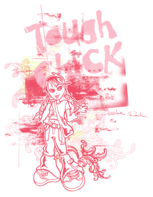 Rebel Skater Chick