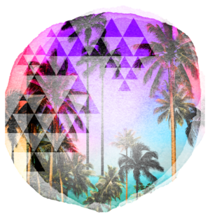 Pixel Paradise: Tropical Fever Dream