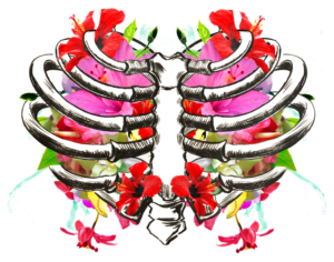 Floral Bones: Vibrant Life