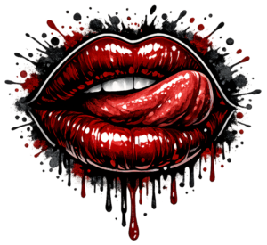 Red Lip Pop Explosion
