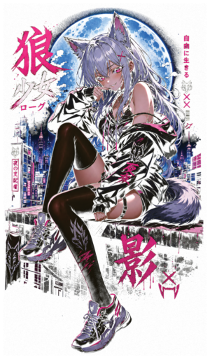 Wolf Girl Night Rebellion