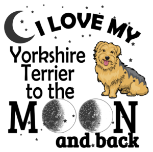 To the Moon with My Yorkie