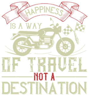 Ride the Chaos: Happiness on Two Wheels