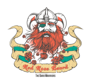 Warrior's Red Rose Beard