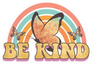 Retro Kindness Butterfly Vibe