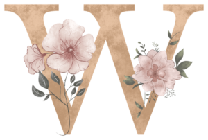 Rustic W Blossom Vibes